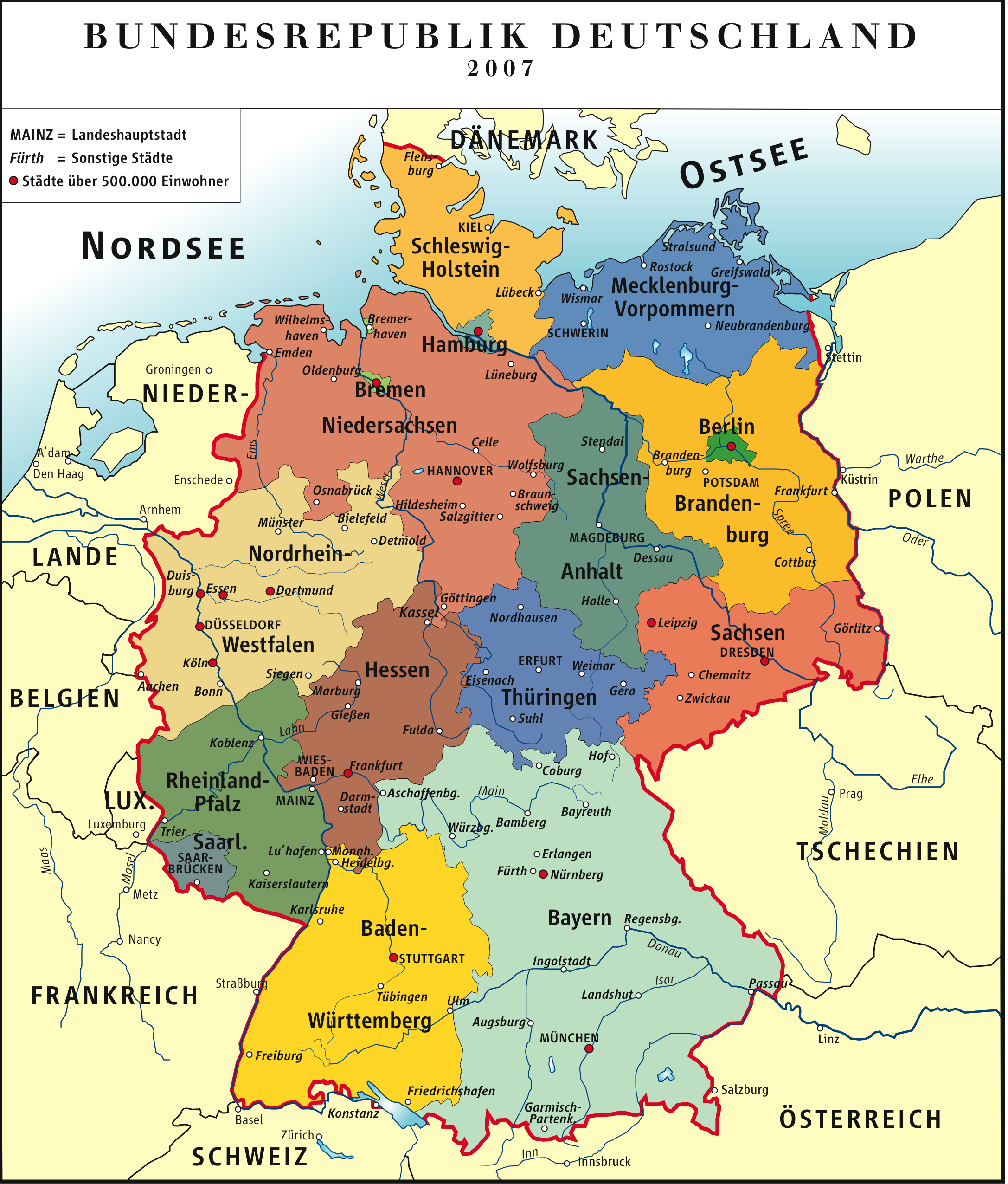 Deutschland Karte Registrieren