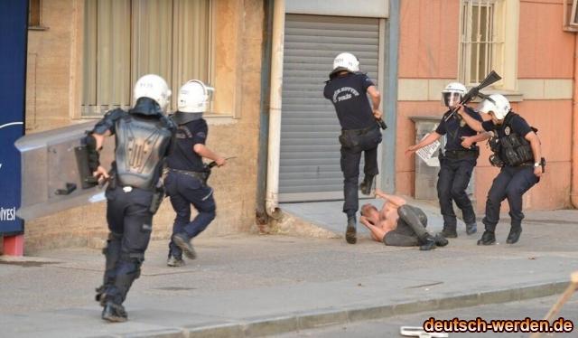 Istanbul Polizeigewalt