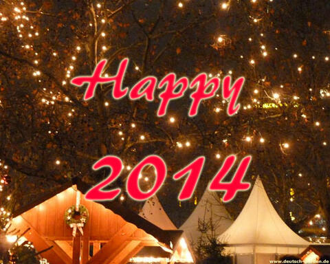 Happy 2014 - Frohes neues Jahr!