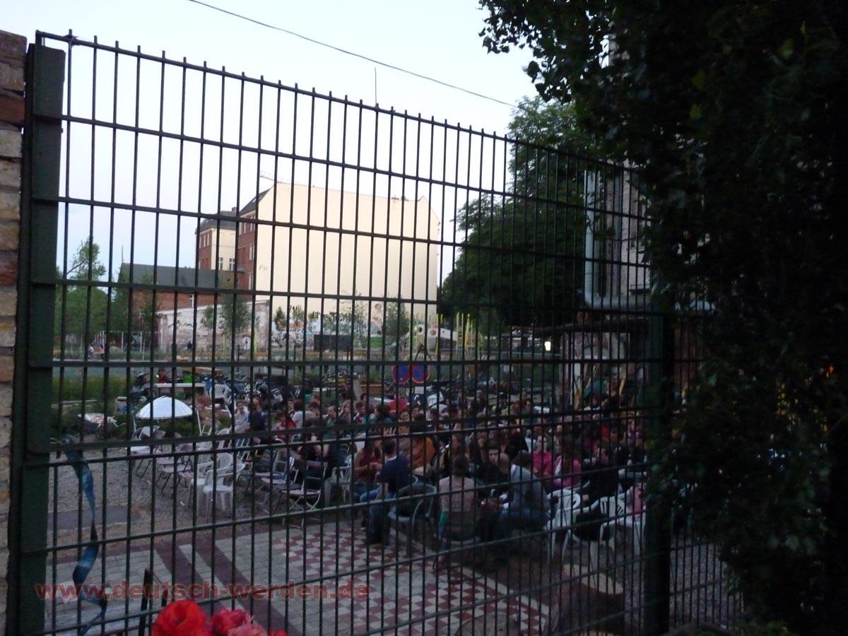 KULTURFABRIK Moabit, Berlin - Zuschauer hinter Gitter
