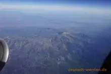 Portugal, vom Flugzeug aus