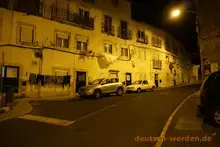 Wäsche hängen draußen in Lissabon